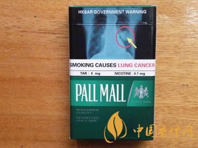 PALL MALL(硬綠薄荷 香港免稅版)圖片