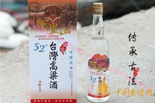 臺灣阿里山高粱酒58°600ml