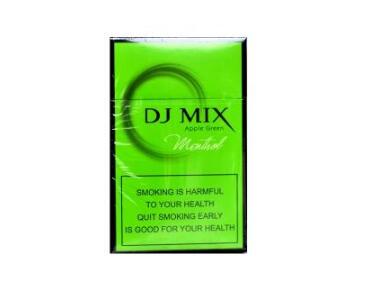 DJ Mix(Apple Green)menthol 俗名: DJ Mix(綠蘋果)薄荷味